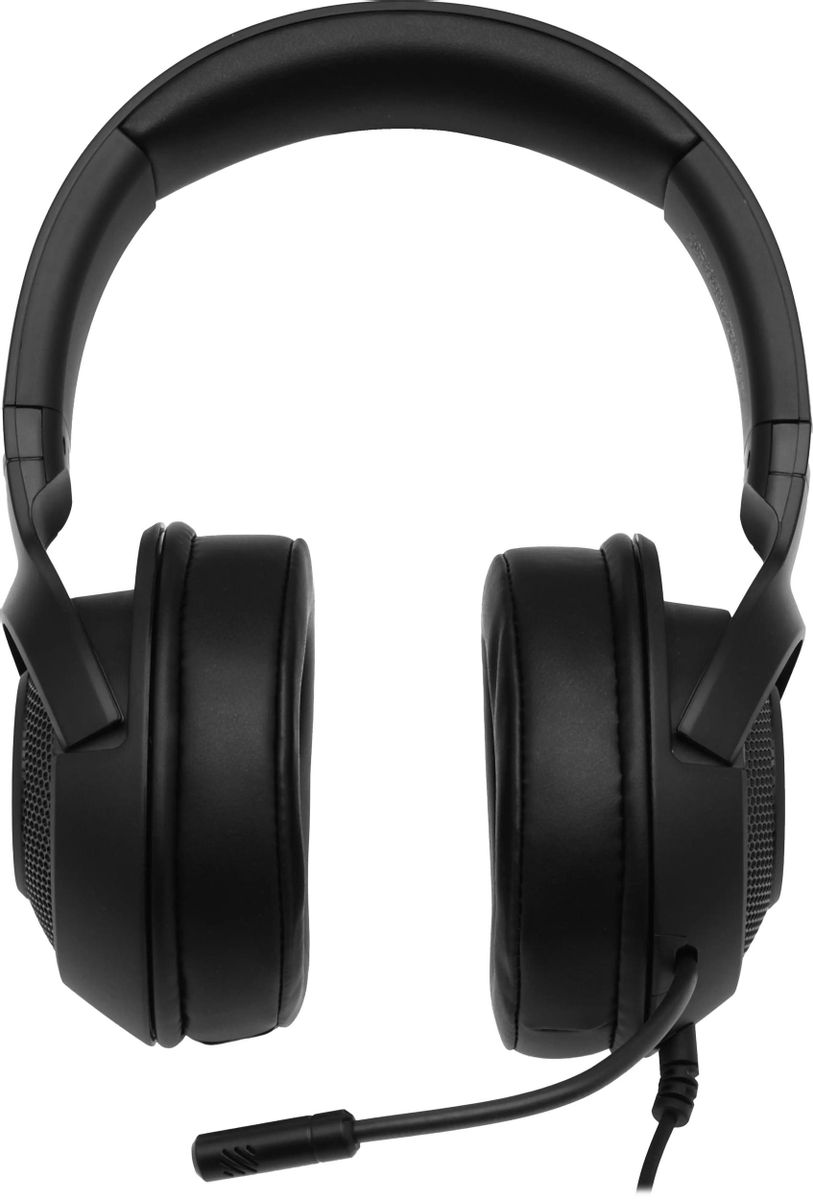 Гарнитура игровая Razer Kraken X Essential,  для компьютера и игровых консолей, мониторные,  проводные, черный [rz04-02950100-r3c1]